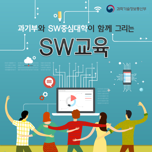 미래부와 SW중심대학이 함께 그리는 SW교육